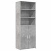 vidaXL betonsz&uuml;rke szerelt fa magasszekr&eacute;ny 70 x 42,5 x 185 cm