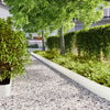 vidaXL Fűszeg&eacute;lyez&eacute;s 10 db 20 x 103 cm Hidegen hengerelt ac&eacute;l Feh&eacute;r