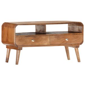 vidaXL t&ouml;m&ouml;r mang&oacute;fa TV-szekr&eacute;ny 90 x 35 x 47 cm