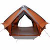 vidaXL Teepee s&aacute;tor tetővel Sz&uuml;rke &eacute;s narancs 490 x 410 x 210 cm