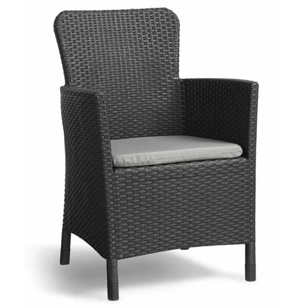 Keter Miami 5 részes grafitszürke erkélybútor szett 223815