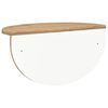 vidaXL Falpolc Falra szerelhető Artisan t&ouml;lgy 48 x 24 x 24 cm Faanyag