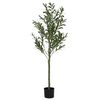 vidaXL z&ouml;ld mesters&eacute;ges olajfa 450 lev&eacute;l 120 cm