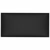 vidaXL Fali Fejt&aacute;mla 12 pcs 30 x 15 cm Fekete sz&ouml;vet
