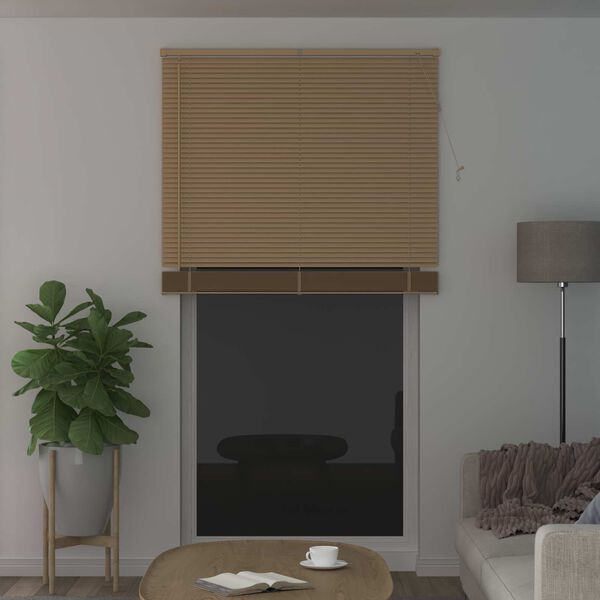 vidaXL Zsaluzia &Aacute;ll&iacute;that&oacute; Vil&aacute;gos barna mint&aacute;val 213 x 110 cm PVC