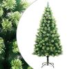 vidaXL csukl&oacute;p&aacute;ntos műkar&aacute;csonyfa &aacute;llv&aacute;nnyal 150 cm