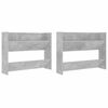 vidaXL 2 db betonsz&uuml;rke forg&aacute;cslap fali cipősszekr&eacute;ny 80 x 18 x 60 cm