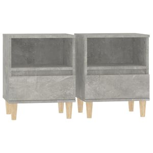 vidaXL 2 db betonsz&uuml;rke &eacute;jjeliszekr&eacute;ny 40x35x50 cm