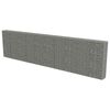 vidaXL horganyzott ac&eacute;l gabion fal fed&eacute;llel 600 x 30 x 150 cm