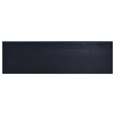vidaXL világos feketekávé színű tömör mahagóni TV-szekrény 100x30x45cm