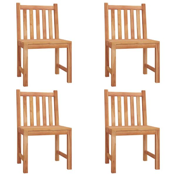 vidaXL 5 r&eacute;szes t&ouml;m&ouml;r t&iacute;kfa kerti &eacute;tkezőgarnit&uacute;ra