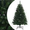 vidaXL Műanyag Hajtogat&oacute;s Kar&aacute;csonyfa 120 cm PVC K&ouml;zepes Z&ouml;ld