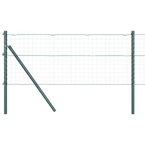 vidaXL Ker&iacute;t&eacute;soszlop 26 pcs Z&ouml;ld 3,2 x 3,2 x 100 cm