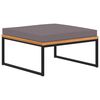 vidaXL s&ouml;t&eacute;tsz&uuml;rke t&ouml;m&ouml;r ak&aacute;cfa l&aacute;btart&oacute; p&aacute;rn&aacute;val 66 x 66 x 36 cm