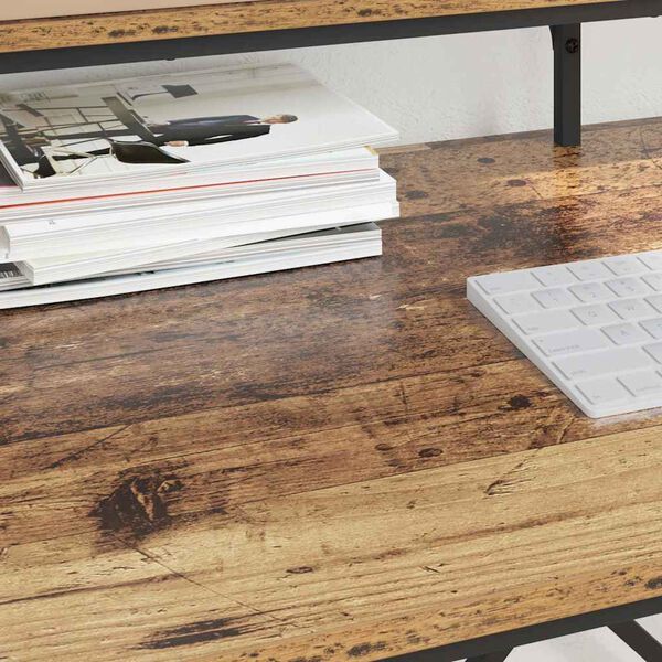 vidaXL Asztal &Ouml;reg fa 80 x 50 x 90 cm Faanyag