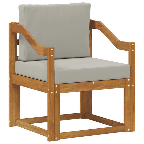 vidaXL K&uuml;lt&eacute;ri kanap&eacute; T&ouml;m&ouml;r ak&aacute;cfa &eacute;s poli&eacute;szter