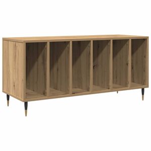 vidaXL Hanglemez szekr&eacute;ny k&eacute;zműves t&ouml;lgy 100 x 38 x 48 cm Szerelt Fa