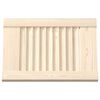 vidaXL 2 db tömör fenyőfa lamellás szekrényajtó 39,5x29,5 cm