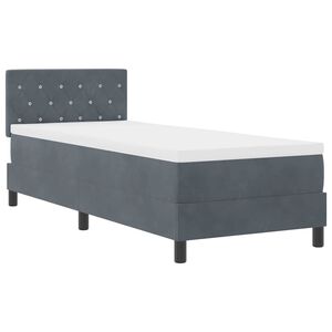vidaXL LED Box Spring &Aacute;gy matracmal S&ouml;t&eacute;tsz&uuml;rke 80 x 200 cm B&aacute;rsony