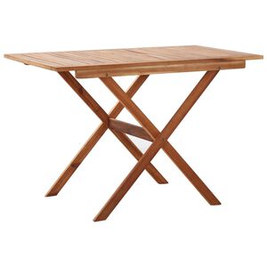 vidaXL t&ouml;m&ouml;r ak&aacute;cfa kerti asztal 110 x 67 x 74 cm