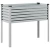 vidaXL horganyzott ac&eacute;l kerti vir&aacute;gl&aacute;da 100 x 45 x 90 cm
