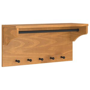 vidaXL SANDNES t&ouml;m&ouml;r fenyőfa falra szerelt kab&aacute;t&aacute;llv&aacute;ny 87x30x42 cm