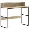 vidaXL T&aacute;rol&oacute;val rendelkező &iacute;r&oacute;asztal Sonoma T&ouml;lgy 100 x 50 x 91 cm