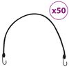 vidaXL 50 db bungeek&ouml;t&eacute;l f&eacute;nyvisszaverő cs&iacute;kokkal &eacute;s kamp&oacute;kkal 88 cm