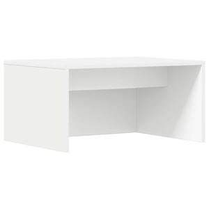 vidaXL Falra szerelhető &iacute;r&oacute;asztal Feh&eacute;r 60 x 45 x 30 cm Faanyag