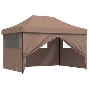 vidaXL Partys&aacute;tor 279 x 410 x 315 cm Barna Oxford Sz&ouml;vet