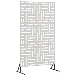 vidaXL Mag&aacute;nszf&eacute;ra K&eacute;pernyő 100 x 50 x 180 cm Rozsdamentes Ac&eacute;l Ez&uuml;st