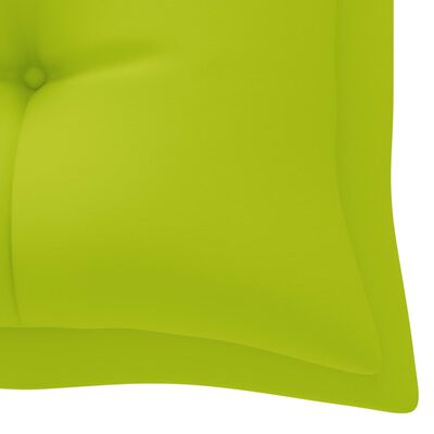 vidaXL élénkzöld szövetpárna hintaágyhoz 180 cm