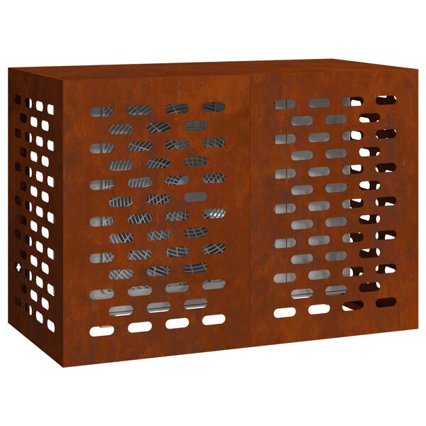 vidaXL L&eacute;gkondicion&aacute;l&oacute; Takar&oacute; Rozsd&aacute;s 100 x 50 x 70 cm