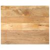 vidaXL t&ouml;m&ouml;r mang&oacute;fa t&eacute;glalap alak&uacute; asztallap 100x80x3,8 cm