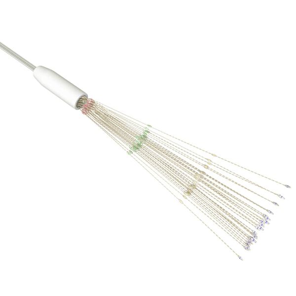 vidaXL 2 db k&uuml;lt&eacute;ri kar&aacute;csonyi t&ouml;bbsz&iacute;nű tűzij&aacute;t&eacute;kl&aacute;mpa 280 LED 20 cm