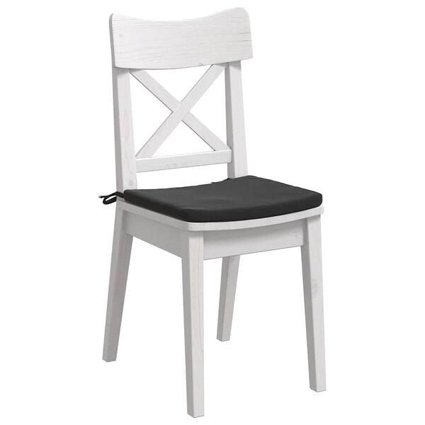 vidaXL &Uuml;lőp&aacute;rn&aacute;k 4 pcs Fekete 40 x 40 x 3 cm B&aacute;rsony