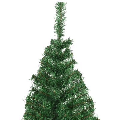 vidaXL zöld PVC műkarácsonyfa vastag ágakkal 180 cm