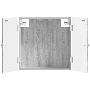 vidaXL Darts szekr&eacute;ny EDE Sz&uuml;rke Sonoma 52,5 x 10,5 x 53,5 cm