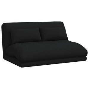 vidaXL &Aacute;ll&iacute;that&oacute; padl&oacute; sz&eacute;k Fekete Sz&ouml;vet