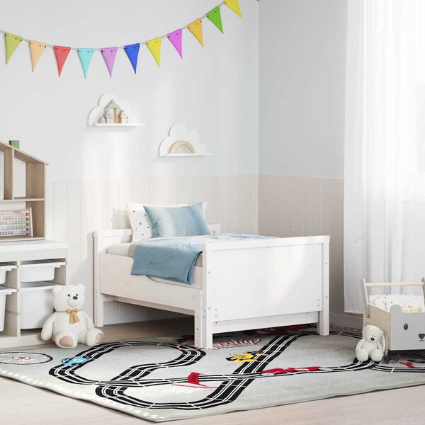 vidaXL &Aacute;gykeret fejt&aacute;ml&aacute;val Feh&eacute;r 80 x 200 cm Faanyag