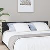 vidaXL fekete szerelt fa &aacute;gyfejt&aacute;mla 200x1,5x80 cm