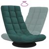 vidaXL sötétzöld szövet forgó padlószék 70x51x79 cm