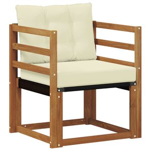 vidaXL K&uuml;lt&eacute;ri kanap&eacute; szett T&ouml;m&ouml;r ak&aacute;cfa &eacute;s textil&eacute;n