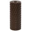 vidaXL 5 db barna és fekete polyrattan erkélyparaván 255 x 19 cm