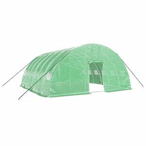 vidaXL z&ouml;ld ac&eacute;lv&aacute;zas melegh&aacute;z 36 m&sup2; 6 x 6 x 2,85 m