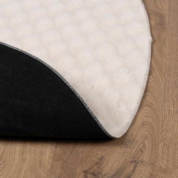 vidaXL Ter&uuml;letszőnyegek Kerek B&eacute;zs &Oslash; 160 CM