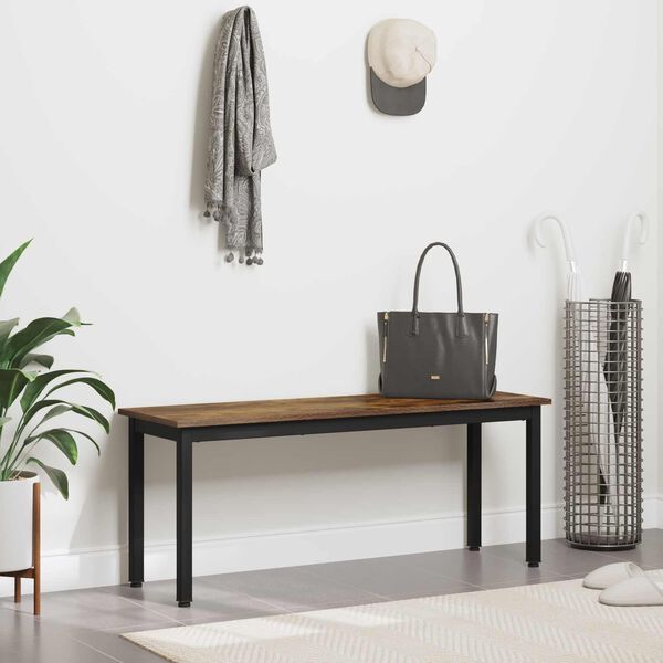 vidaXL pad F&uuml;st&ouml;s t&ouml;lgy 110 x 35 x 45 cm Faanyag