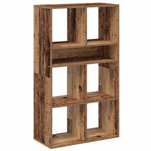 vidaXL k&ouml;nyvszekr&eacute;ny antik fa 66x31x112 cm szerelt fa