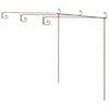 vidaXL antik barna vas kerti pergola 3 x 3 x 2,5 m