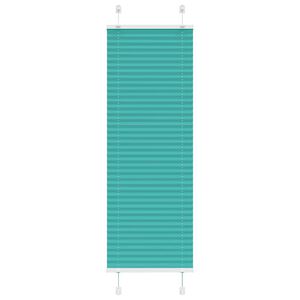vidaXL plisz&iacute;rozott redőny Benzinz&ouml;ld 40x100 cm sz&ouml;vetsz&eacute;less&eacute;g
